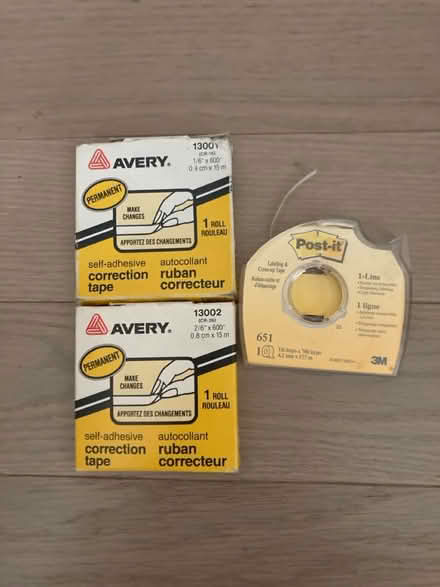 Photo of free Correction tape (Kennedy/16th in Markham) #1