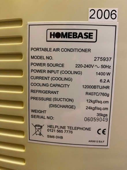 Photo of free Air Conditioner (Harrow HA1) #3