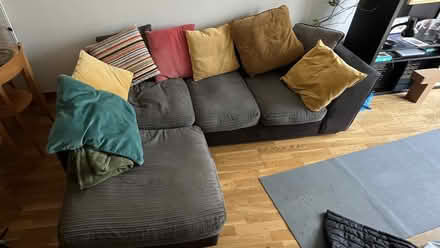 Photo of free Good condition 3 seater/corner sofa (Parkgate street) #1
