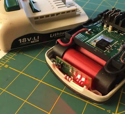 Photo of free 18V Li-Ion 1.5 Ah battery cells (Foster & California Ave) #1