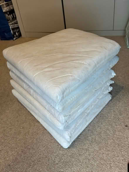 Photo of free Chair cushions x 6 (Rotherhithe SE16) #1