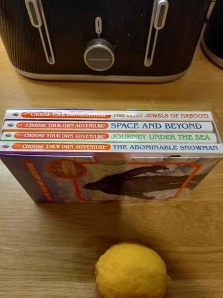 Photo of free Box set of 4 books (Roundhill area brighton) #2