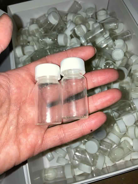 Photo of free Little glass jar type things (N13 Palmers Green) #2