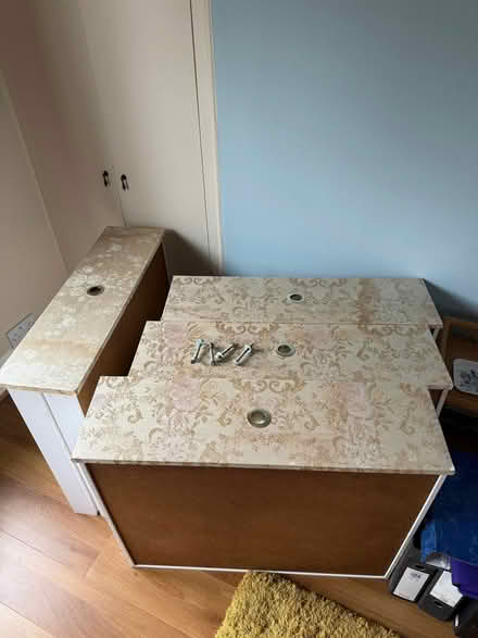 Photo of free Double divan base with 4 storage drawers (Formby L37) #2