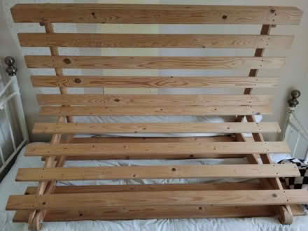 Photo of free Wooden double futon (Balsall Common CV7) #1