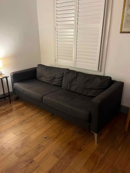 Photo of free Grey sofa (Finsbury Park N4) #1