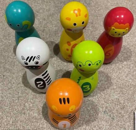 Photo of free Wooden skittles set (mini!) (SM4) #1