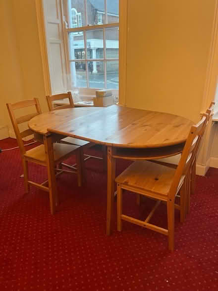Photo of free Table and chairs (Emsworth) #1