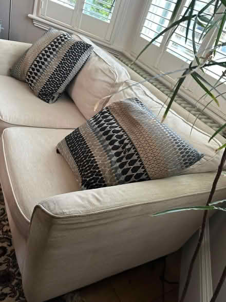 Photo of free comfy two seater sofa (W4 4BS) #4
