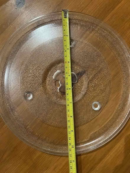 Photo of free Replacement microwave glass turn table 27cm (Shenley Fields B29) #2