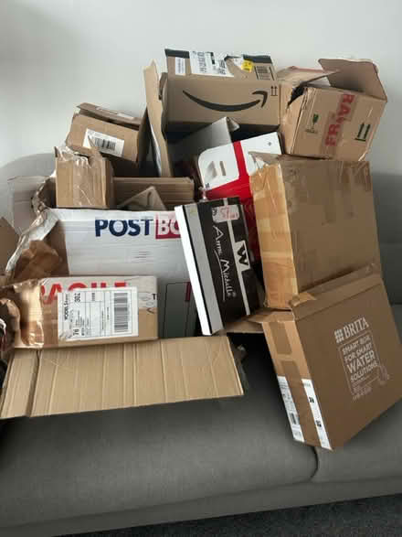Photo of free Cardboard boxes (Caterham CR3) #1