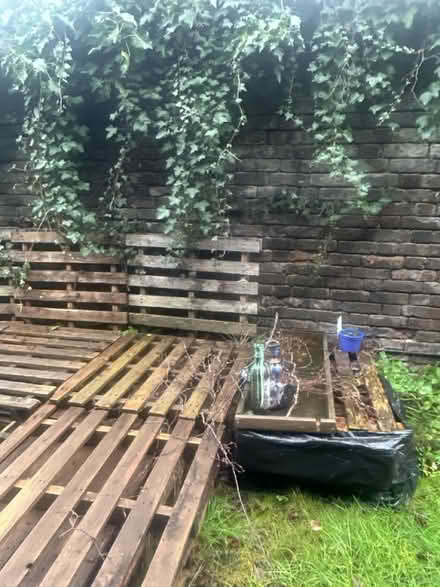 Photo of free Pallet sofa needs to go (11 Broomhall Road) #2