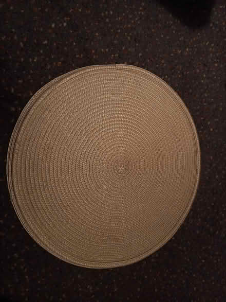 Photo of free Seagrass Round Woven Placemats x4 (Collyhurst M40) #1