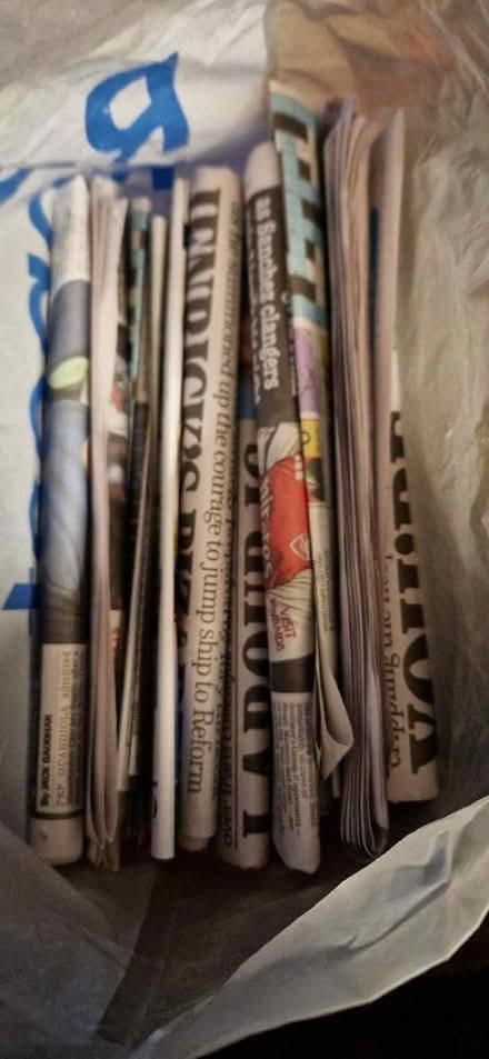 Photo of free Carrier bag of newspapers (Alvaston DE24) #1