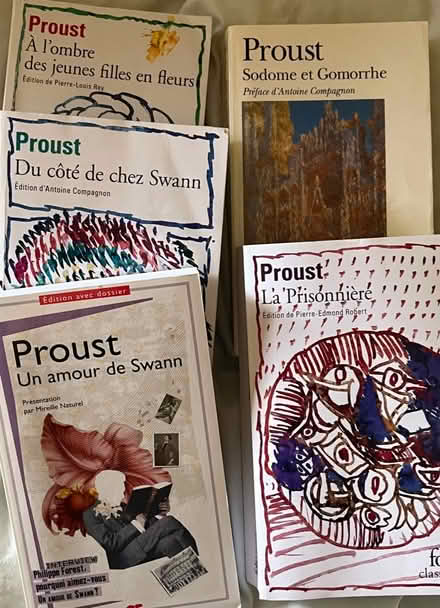 Photo of free Five novels by Marcel Proust (Upper West side on 83rd) #1