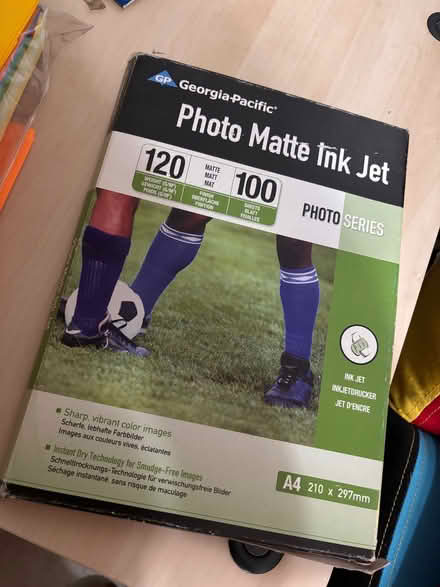 Photo of free Assorted printer papers inc business cards (Purbrook PO7) #1