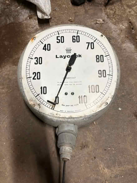 Photo of free Vintage Tyre Pressure Gauge (Liverpool L13) #1