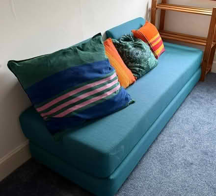 Photo of free Foam spare blue sofa bed (Cottonmill AL1) #1