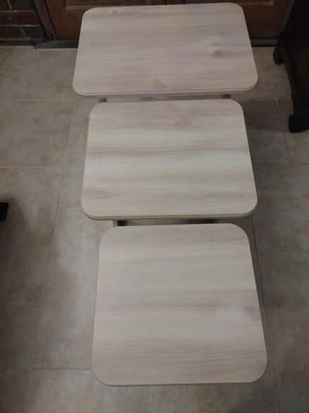 Photo of free Nest of three tables (Norwich NR7) #1
