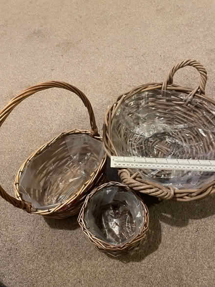 Photo of free 3 baskets (Longbarn WA2) #4