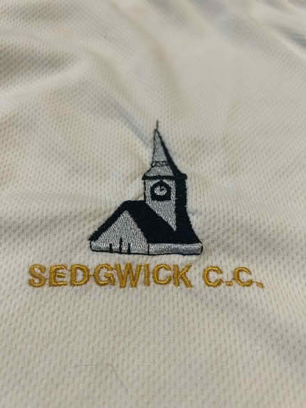 Photo of free Sedgwick Cricket Club shirt - large (Helsington LA8) #3