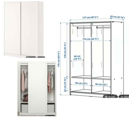 Photo of free ikea wardrobe (Chelsea SW3) #1