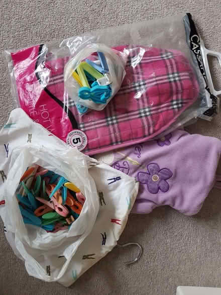 Photo of free Pegs, hot water bottles, clips for food bags etc (Kendal LA9) #1