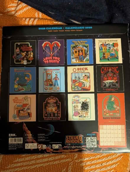 Photo of free 2026 calendar (Alexandra Park M16) #2