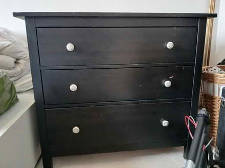 Photo of free Black drawers/ 3/ handles inc (E2 0PE) #2