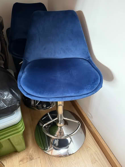 Photo of free 2 bar stools (Criccieth LL52) #1