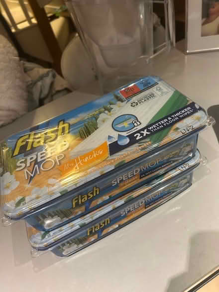Photo of free Flash mop and two 2 boxes of pads (Mortlake SW13) #1