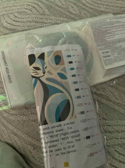 Photo of free Paint by numbers (RG30, Reading West) #2