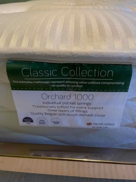 Photo of free Copper double bed frame & mattress (ME13) #4