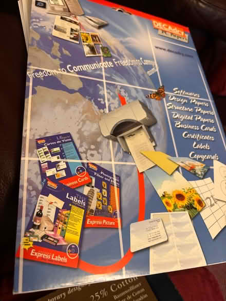 Photo of free Assorted printer papers inc business cards (Purbrook PO7) #4