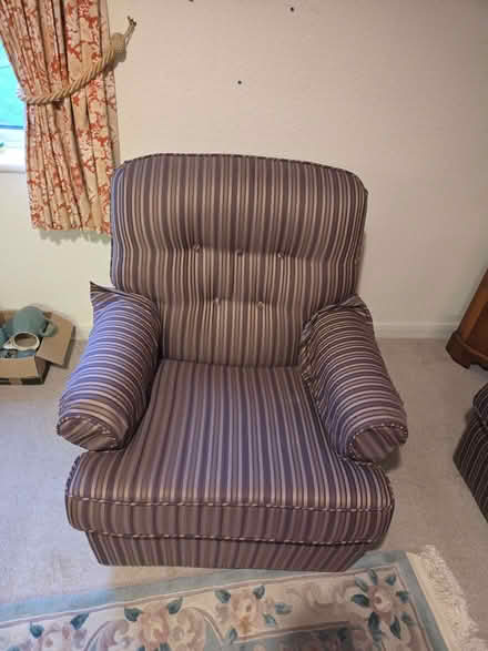 Photo of free Brown Wesley and Barrel three piece suite (Chard TA20) #3