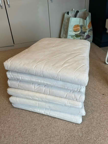 Photo of free Chair cushions x 6 (Rotherhithe SE16) #3