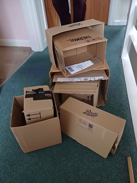 Photo of free Small to medium cardboard boxes (Earley RG6) #1