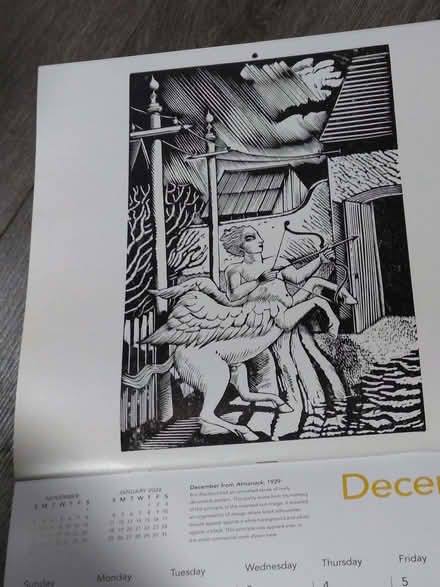 Photo of free V&A Eric Ravilious 2025 Calendar (Liberton EH16) #3