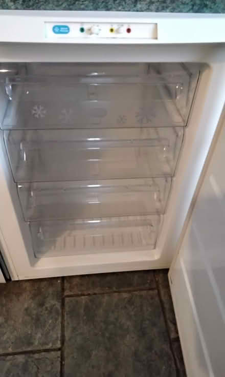Photo of free Freezer zanussi 60cm under counter white (Delapre) #1