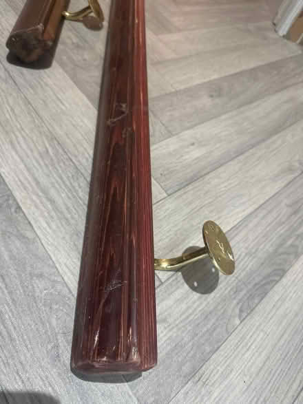 Photo of free Long wood stair hand rails (Se6 2ha) #2