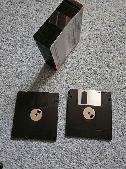 Photo of free 3 1/2" floppy discs (Kings Langley WD4) #1