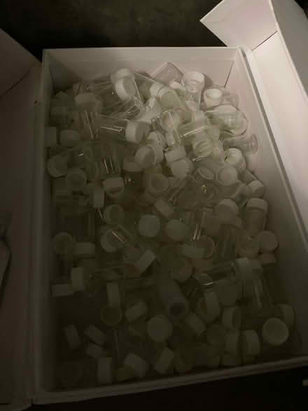 Photo of free Little glass jar type things (N13 Palmers Green) #1