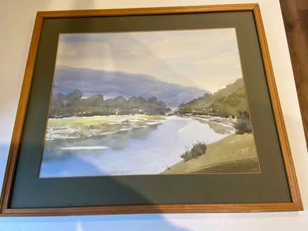 Photo of free Framed watercolour of the Wye Valley (Amersham Common HP7) #1