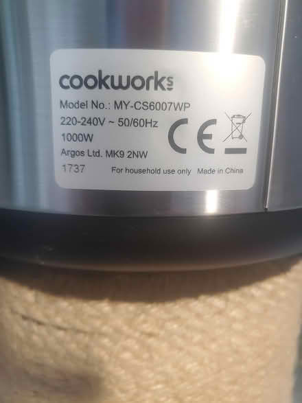 Photo of free Pressure cooker (Malvern WR14) #1