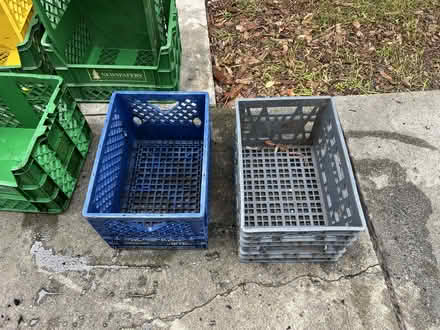 Photo of free plastic crates (Midtown Palo Alto) #2