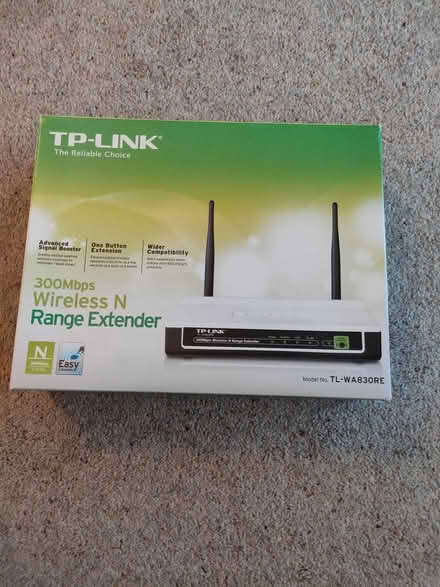 Photo of free TP-Link Wireless N Extender (Barton on Sea BH25) #3