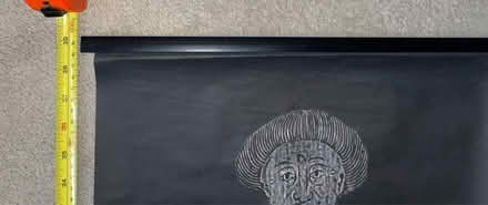 Photo of free Silver Brass Rubbing on Black Paper (Crystal Palace SE19) #2