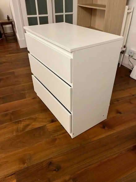 Photo of free White IKEA chest of drawers (SE5) #1