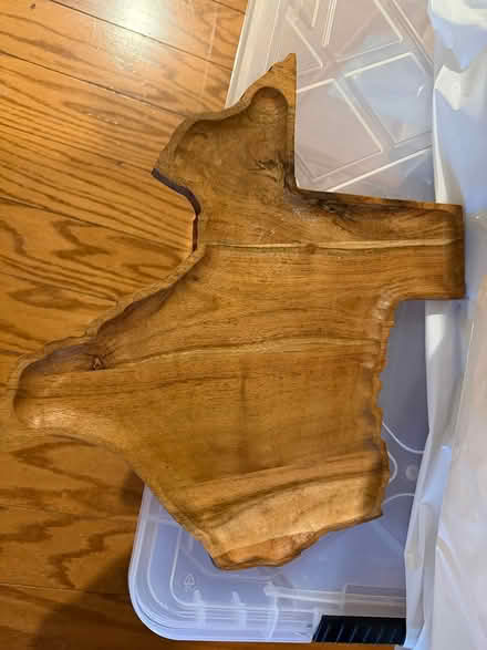 Photo of free Texas Shaped Wooden Tray/Board (West Springfield) #1