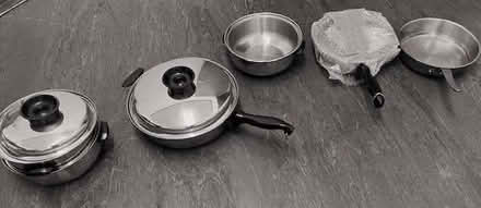 Photo of free 5 pans (West Bergholt CO6) #1